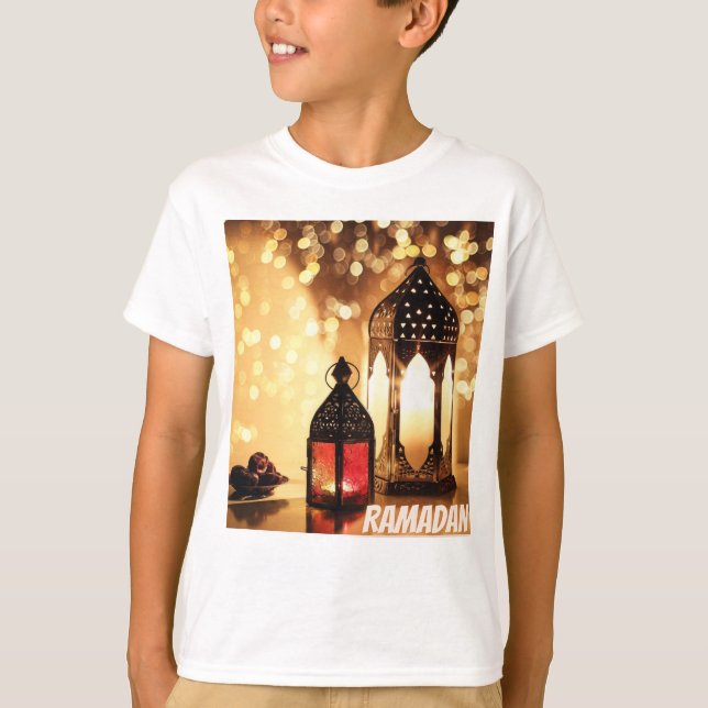Camiseta Lanterna Ramadã. (Frente)