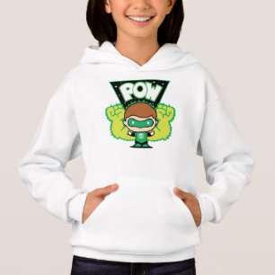 Camiseta Lanterna Verde Chibi Formando Punhos Gigantes