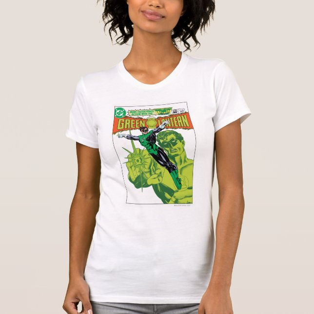 Camiseta Lanterna Verde - Cobrir Cômica de Ação (Frente)