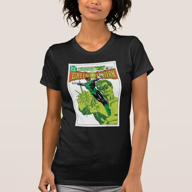 Camiseta Lanterna Verde - Cobrir Cômica de Ação (Frente)