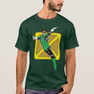 Camiseta Lanterna Verde com Fundo