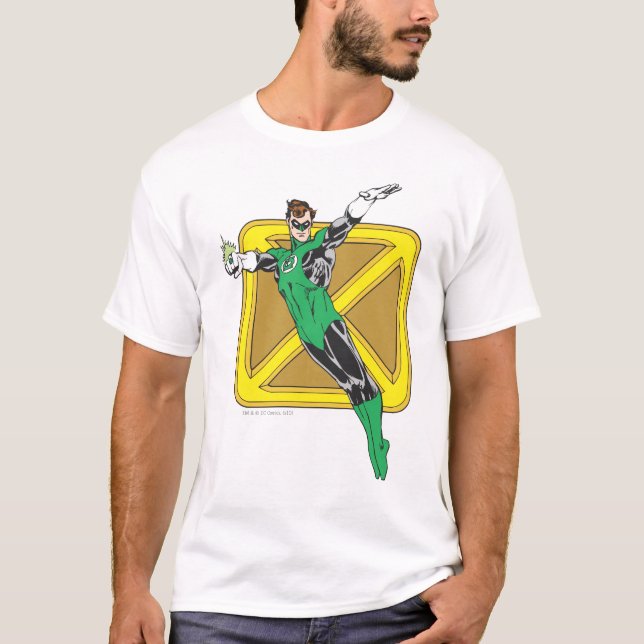 Camiseta Lanterna Verde com Fundo (Frente)
