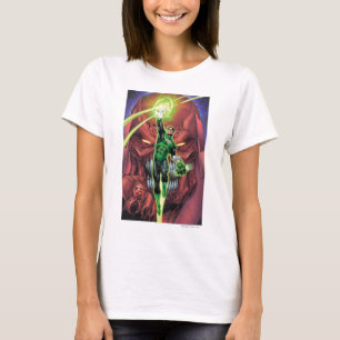 Camiseta Lanterna verde com o córrego da luz - cor