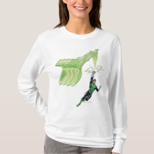 Camiseta Lanterna verde - cómica, com máquina