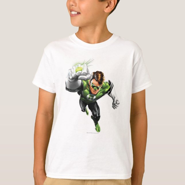 Camiseta Lanterna Verde - Completamente Renderizado, Arme L (Frente)