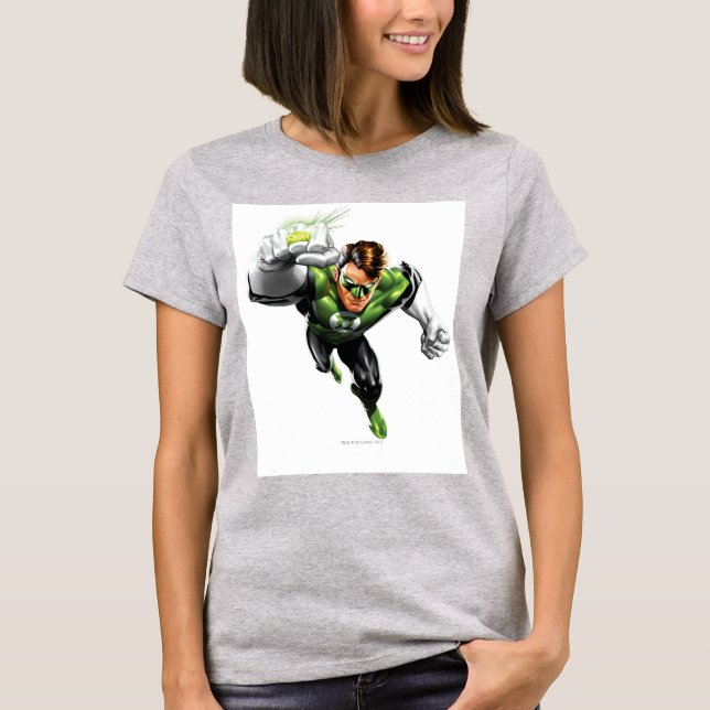 Camiseta Lanterna Verde - Completamente Renderizado, Arme L (Frente)