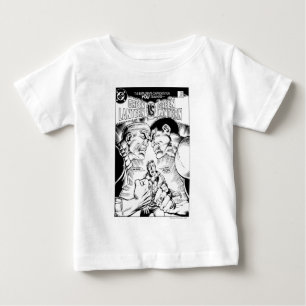 Camiseta Lanterna verde contra a lanterna verde, preto e