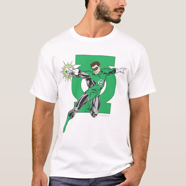 Camiseta Lanterna Verde e Símbolo (Frente)