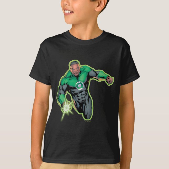 Camiseta Lanterna Verde John Stewart (Frente)