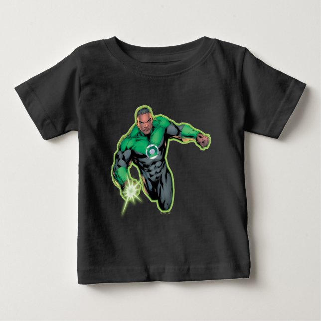 Camiseta Lanterna Verde John Stewart (Frente)