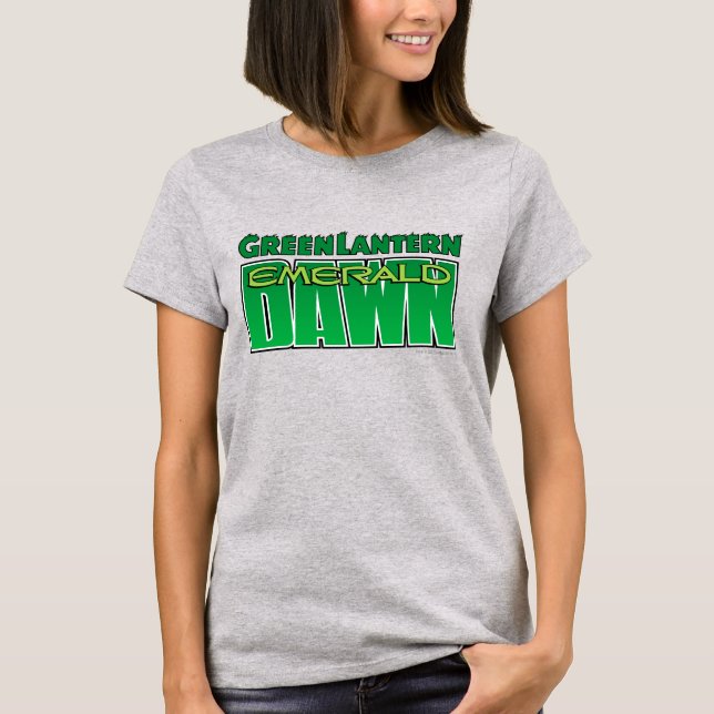 Camiseta Lanterna Verde - Logotipo do Emerald Dawn (Frente)