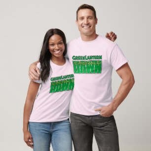 Camiseta Lanterna verde - logotipo esmeralda do alvorecer