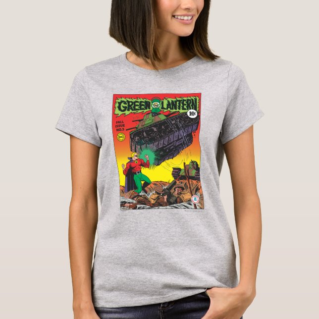 Camiseta Lanterna Verde nas trincheiras (Frente)
