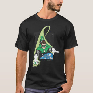 Camiseta Lanterna verde no espaço