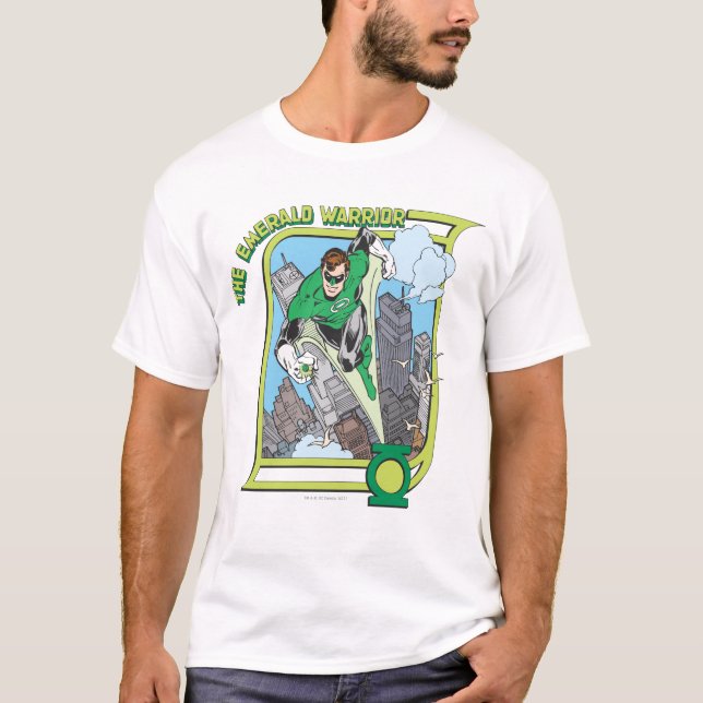 Camiseta Lanterna Verde - O Guerreiro Esmeralda (Frente)