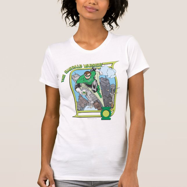 Camiseta Lanterna Verde - O Guerreiro Esmeralda (Frente)