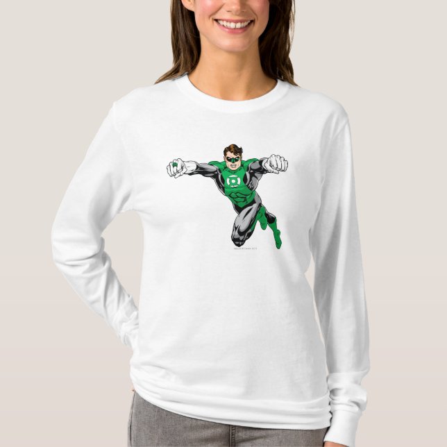 Camiseta Lanterna Verde - Olhando para a Frente (Frente)