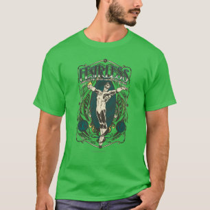 Camiseta Lanterna verde - poster "sem medo"