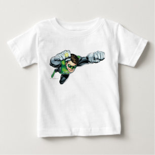 Camiseta Lanterna verde - rendida inteiramente, voando