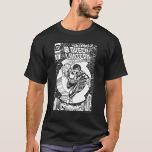 Camiseta Lanterna verde - toda começa aqui, preto e Whit