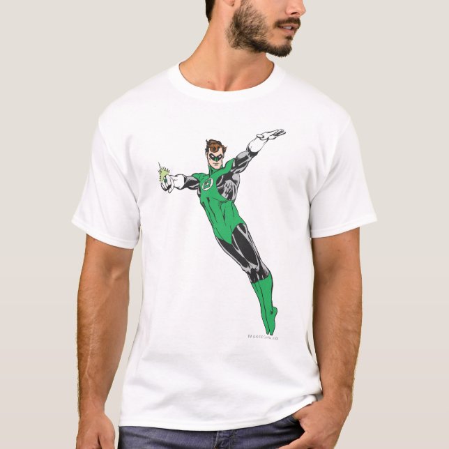 Camiseta Lanterna Verde Voa Para Cima (Frente)