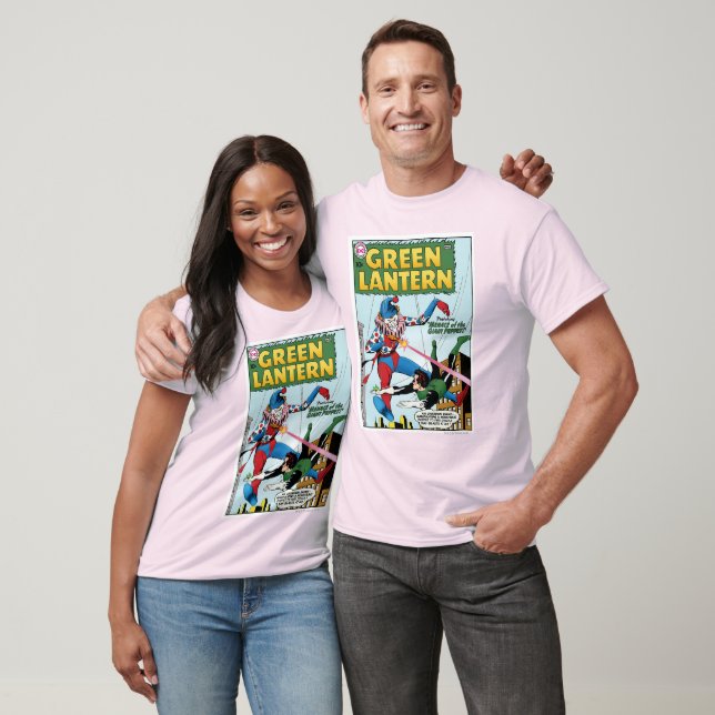 Camiseta Lanterna Verde vs Palhaço (Unissex)