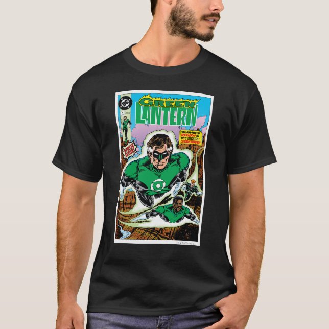 Camiseta Lanternas Verdes Voando (Frente)