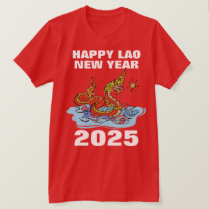Camiseta Lao Ano Novo Naga 2025