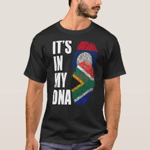 Camiseta Lao E Região Sul-Africana Mistura De DNA Heritage