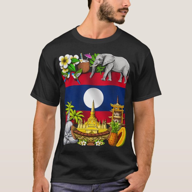 Camiseta Laos (Frente)