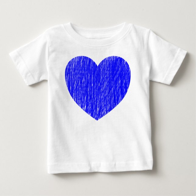 Camiseta Lápis - Azul (Frente)