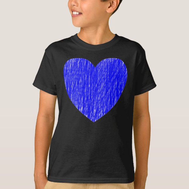 Camiseta Lápis - Azul (Frente)