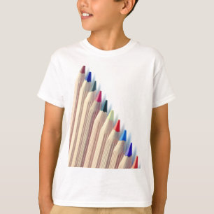 Camiseta lápis coloridos