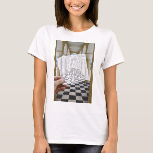 Camiseta Lápis contra a câmera - Checkmate