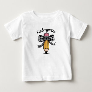 Camiseta Lápis Coquete Jardim de Infância Professora Escola