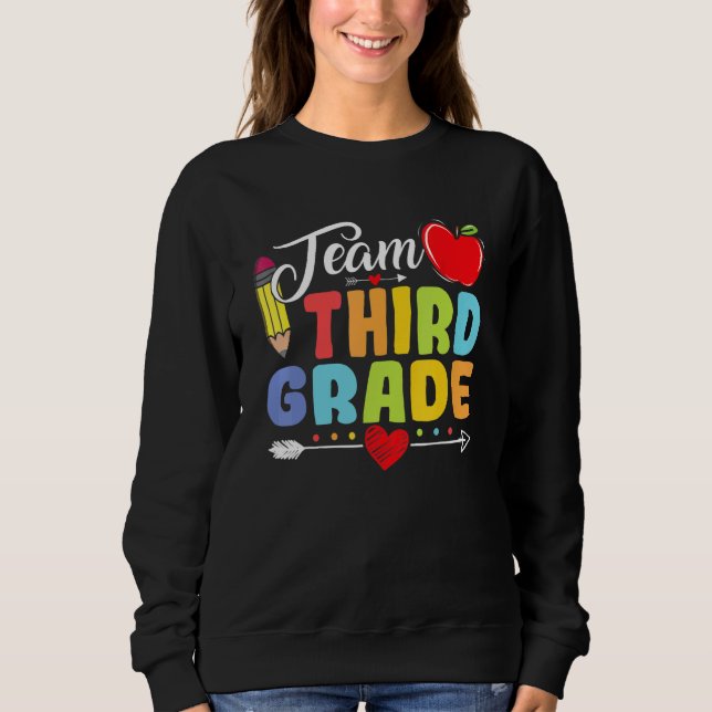 Camiseta Lápis Do Terceiro Grau De Volta À Rua De Professor (Frente)