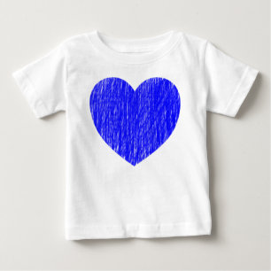 Camiseta Lápis para dentro - Azul