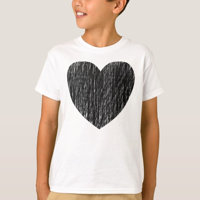 Camiseta Lápis - Preto (Frente)