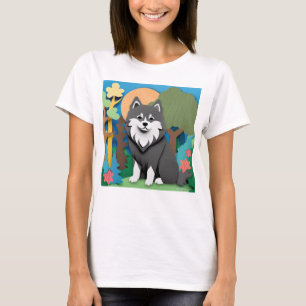 Camiseta Lapphund finlandês