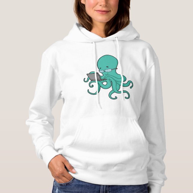 Camiseta Laptop Octopus (Frente)