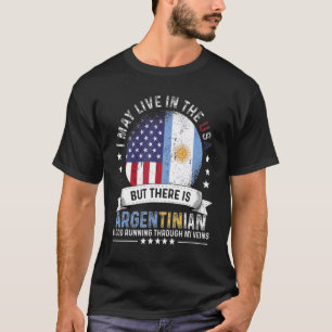 Camiseta Lar Argentino Americano Na Argentina Americana