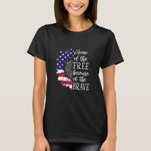 Camiseta Lar De Girassol Dos Libertos E Bravos