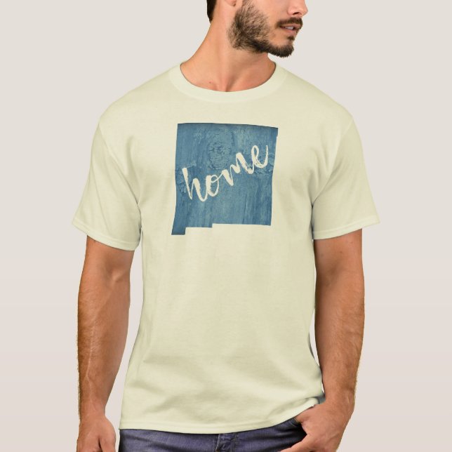 Camiseta Lar de Grão de Madeira do Novo México (Frente)