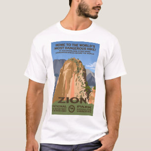 Camiseta Lar do mais perigoso caminhada do mundo - Zion Nat