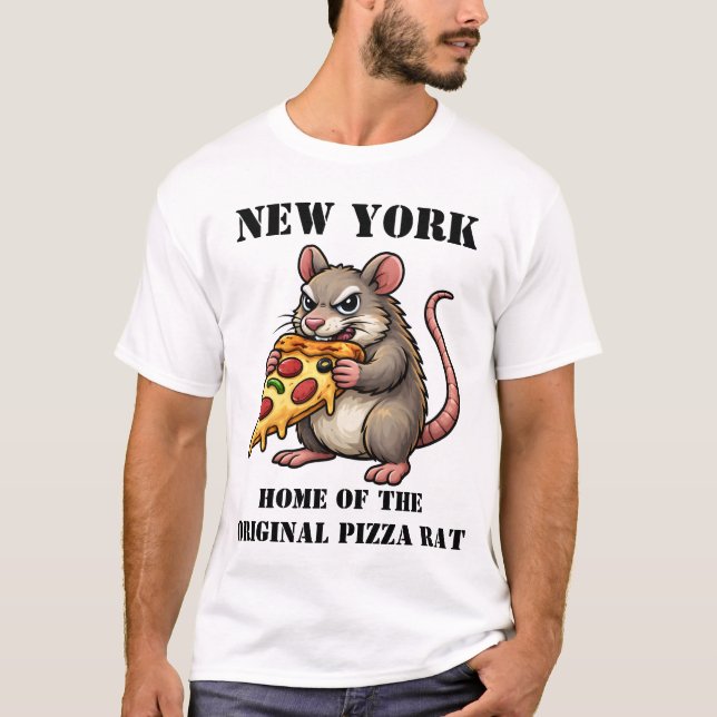 Camiseta Lar do Rato da Pizza (Frente)