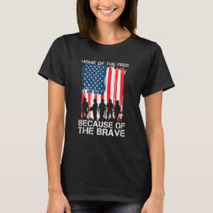 Camiseta Lar Dos Gratuitos Por Causa Do Brave 3