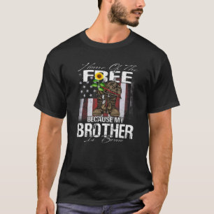 Camiseta Lar Dos Gratuitos Porque Meu Irmão É Corajoso Ve