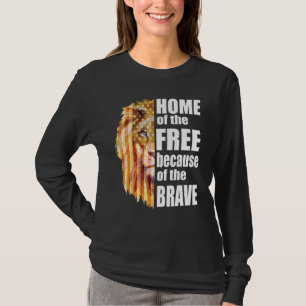 Camiseta Lar Dos Livres Por Causa Da Brava Li Patriótica