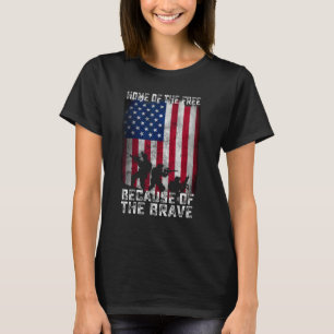 Camiseta Lar Dos Livres Por Causa Do Desgaste Dos Valentes