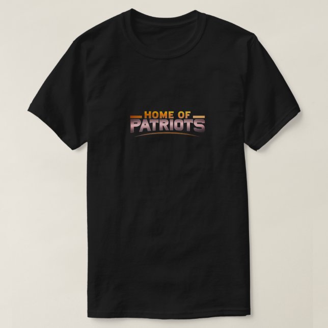 Camiseta Lar dos Patriotas (Frente do Design)